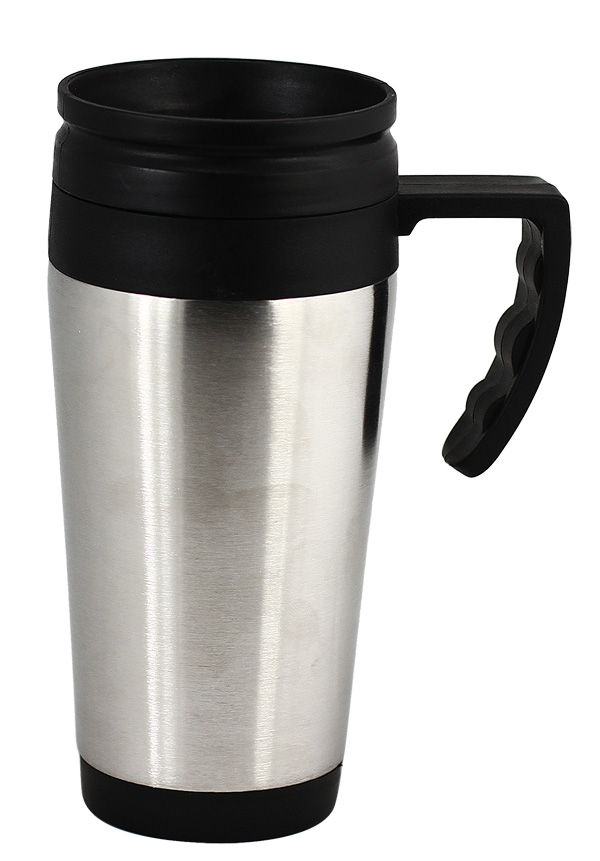 Stainless Steel Travel Mug With Handle