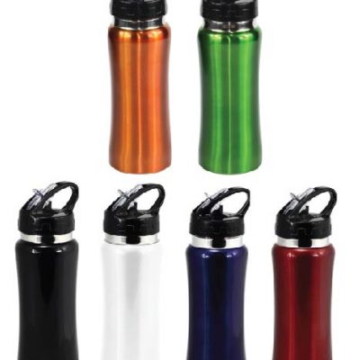 Stainless Steel Coloured Drink Bottle