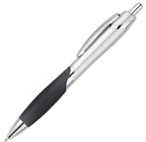 JP021 Black Bullet Plastic Promotional Pen