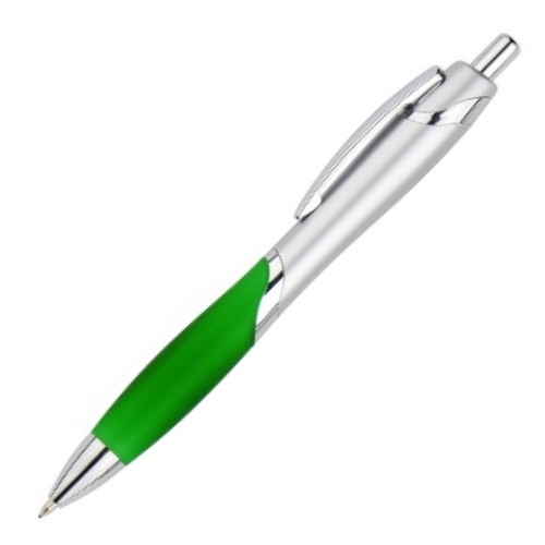 JP021 Green Bullet Plastic Promotional Pen
