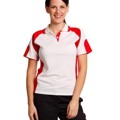 Ladies Cool Dry Contrast Polo