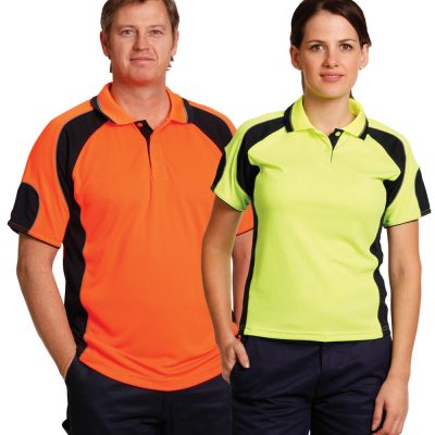 Hi Vis Cool Dry Safety Polo