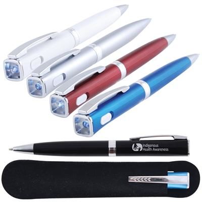 LED Torch Ballpoint Promotional Pen