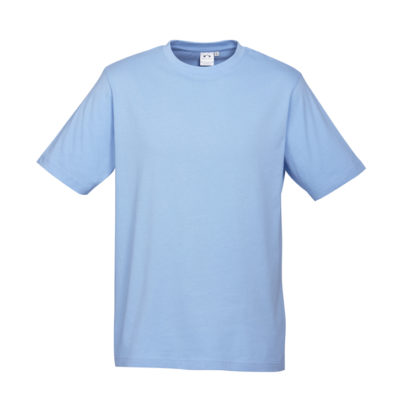 T10032 Men's Ice Tee Shirt Spring Blue