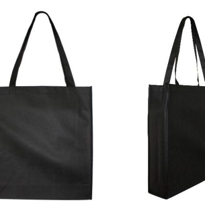 Promotional Tote Bag Non Woven Black